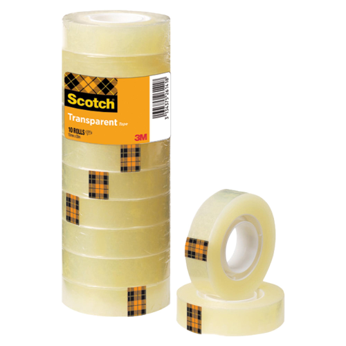 3M SCOTCH 510 NASTRO ADESIVO 15MMx33M CONF. 10 Pz.